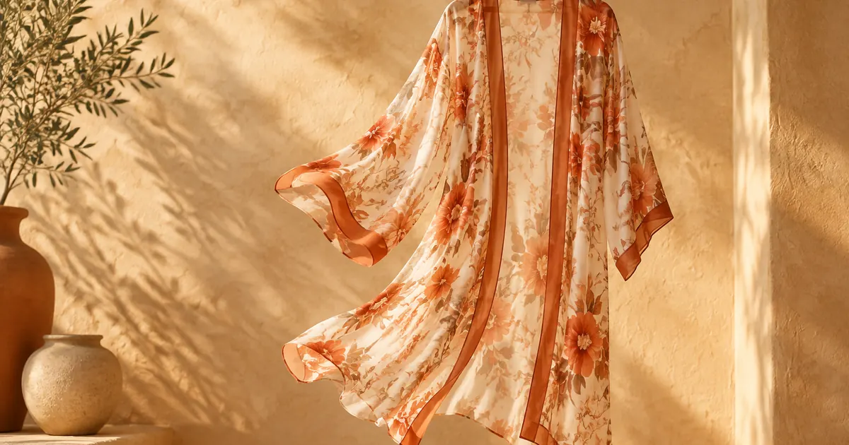 How to Style a Kimono: 6 Outfits That Always Work