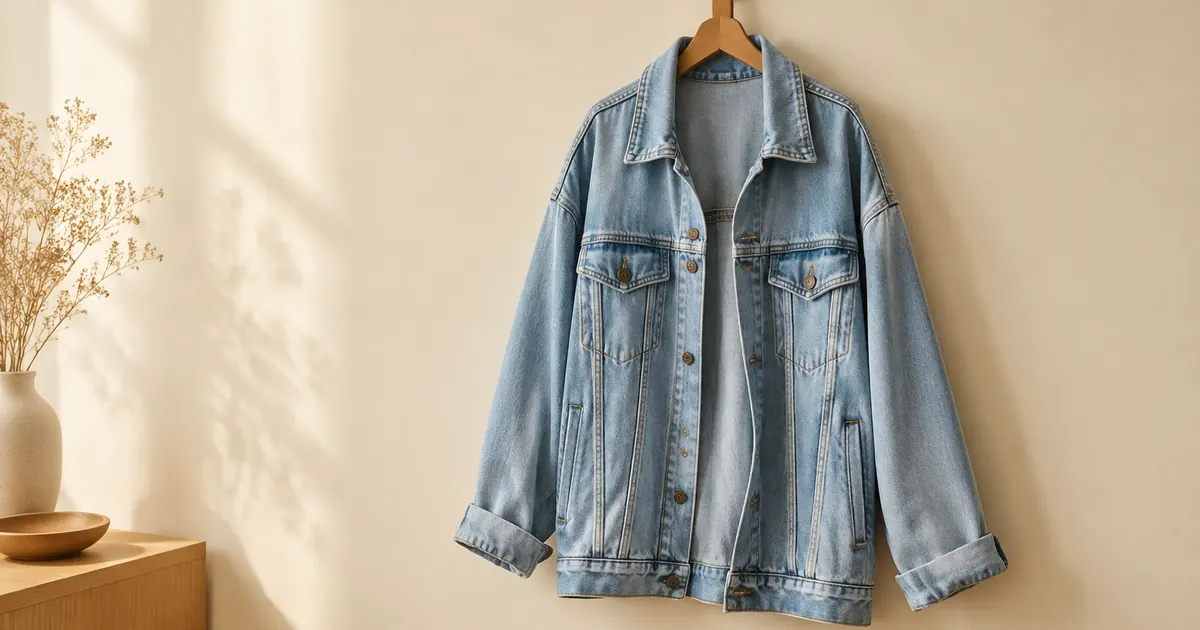 The Oversized Denim Jacket Fit Guide