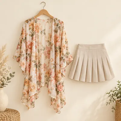 Skirts & Kimonos — Blazan women's boho apparel